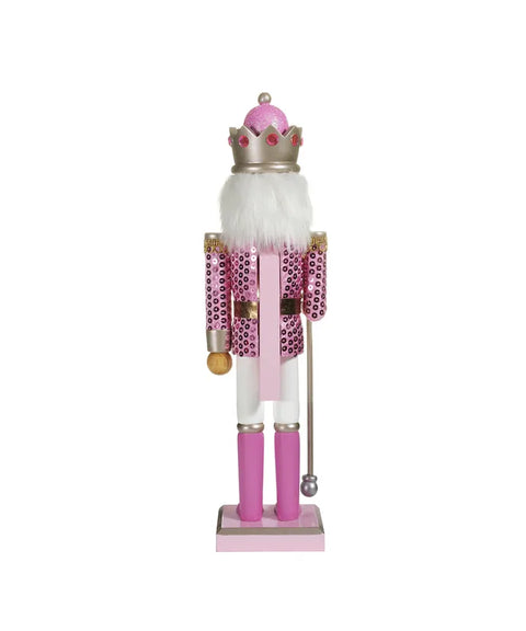 15" Pink Soldier Nutcracker