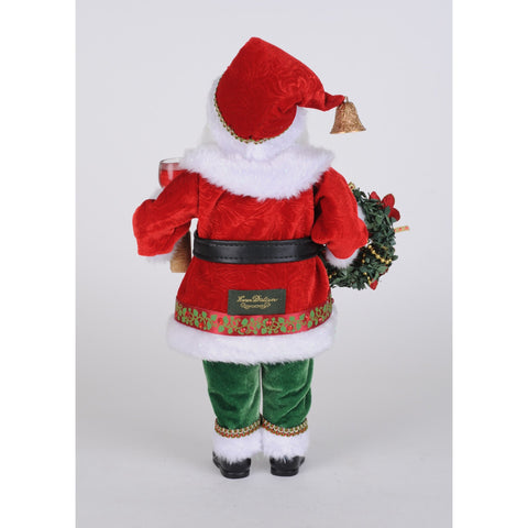 Santa's Holiday Toast Figurine, 18"