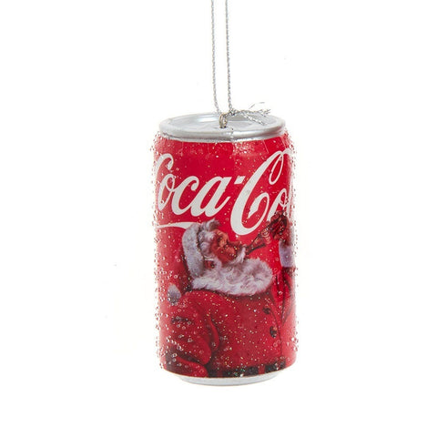 Coca-Cola® Santa Can Ornament, 3.5" (2 styles - sold individually)