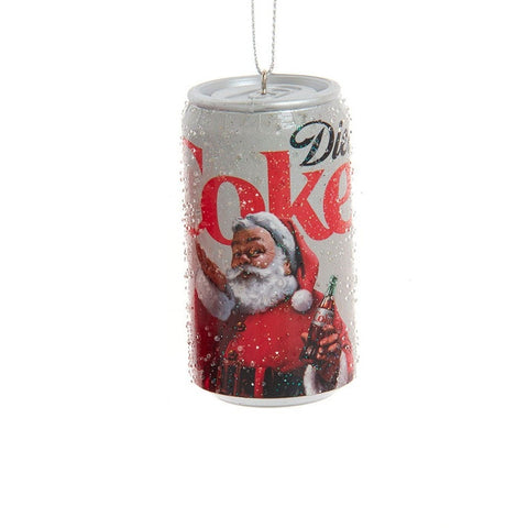 Coca-Cola® Santa Can Ornament, 3.5" (2 styles - sold individually)
