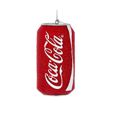 Coca-Cola® Glittered Coca-Cola Can Ornament, 3"