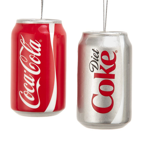 Coca-Cola® Coke & Diet Coke Decoupage Ornament, 3.5" (2 Styles – Sold individually)