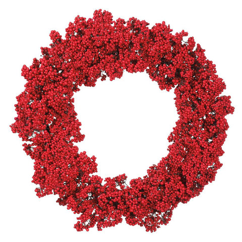 31.5" Berry Wreath (Red)