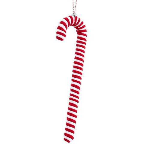 Candy Cane Ornament, 12" (Red & White)