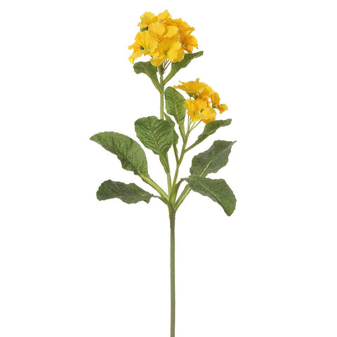 Primrose Spray (Yellow), 24"