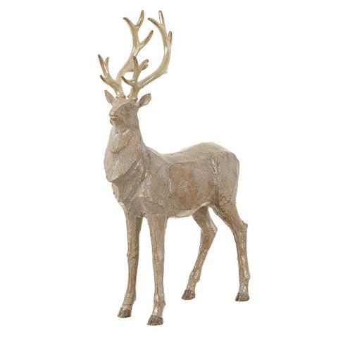 17" Glittered Reindeer (Champagne)