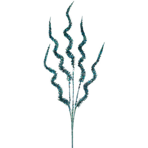 Glittered Amaranthus Spray, 24" (Peacock)