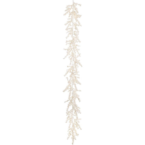 Pearlized Berry Garland, 6' (Pearl)