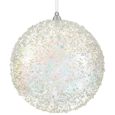 Plastic Ball Ornament, 6" (Iridescent)