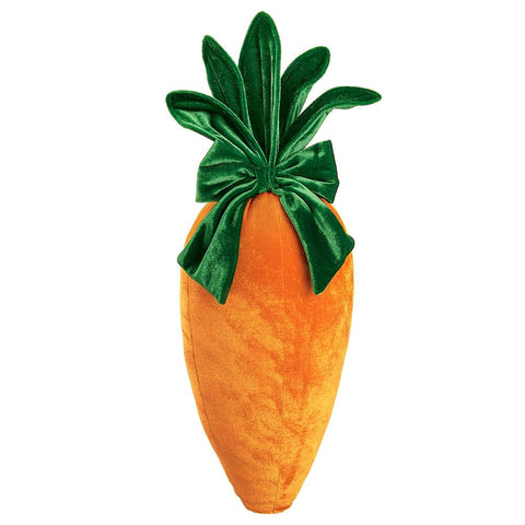 Carrot Pillow, 21" (Orange)