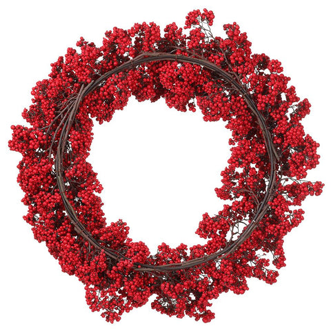 31.5" Berry Wreath (Red)