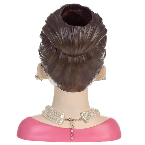 Bubble Gum Lady Planter, 11.5" (Pink	)