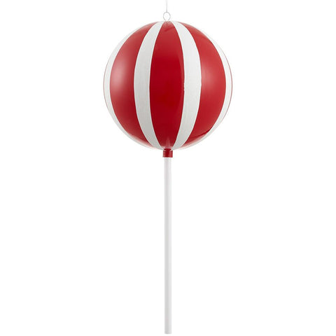 23" Lollipop Pick (Red White)