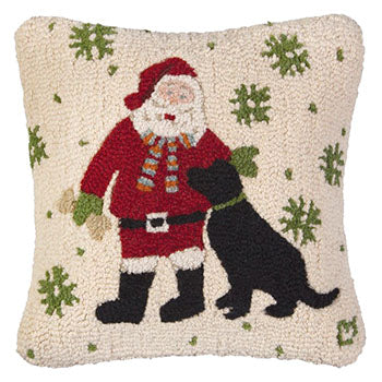 18"x18" Christmas Good Dog Pillow