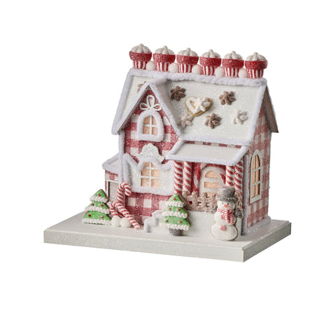 LED Cardboard Sugar & Spice House, 9"