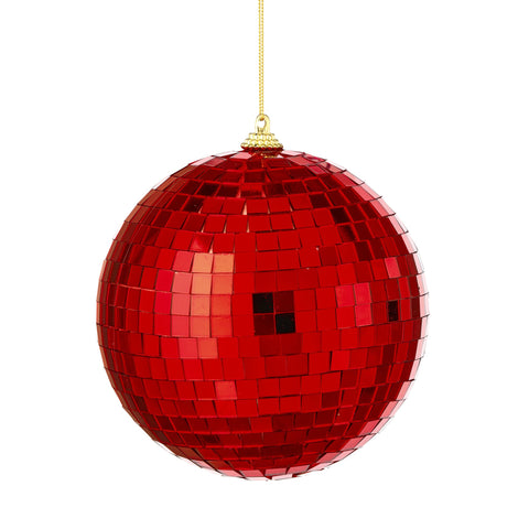 Disco Mirror Ball Ornament, 5"