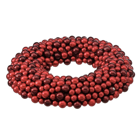 Shiny Berry Ball Candle Ring, 4.5"