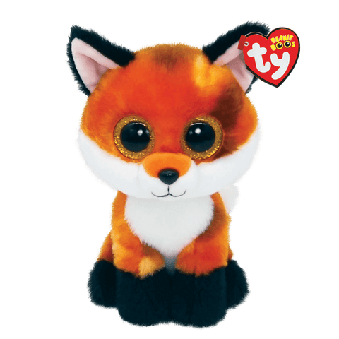 Ty Beanie Boos MEADOW - Orange Fox (Small, 6")