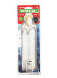 Lighted Window Candle
