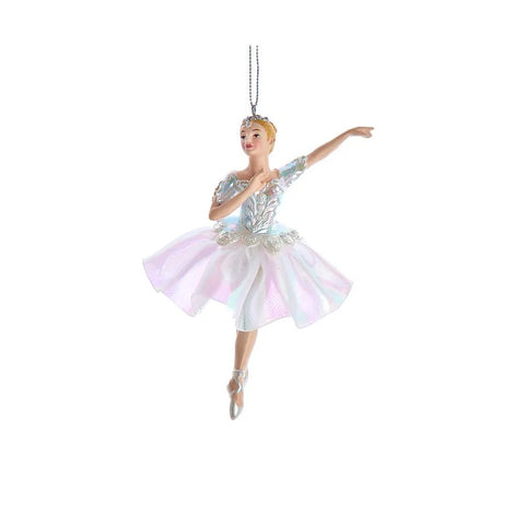 Opalescent Ballerina Ornaments, 6.5" (2 Styles – Sold individually)