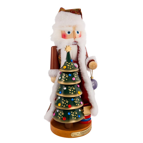 Steinbach O Tannenbaum Musical Santa Nutcracker, 17"