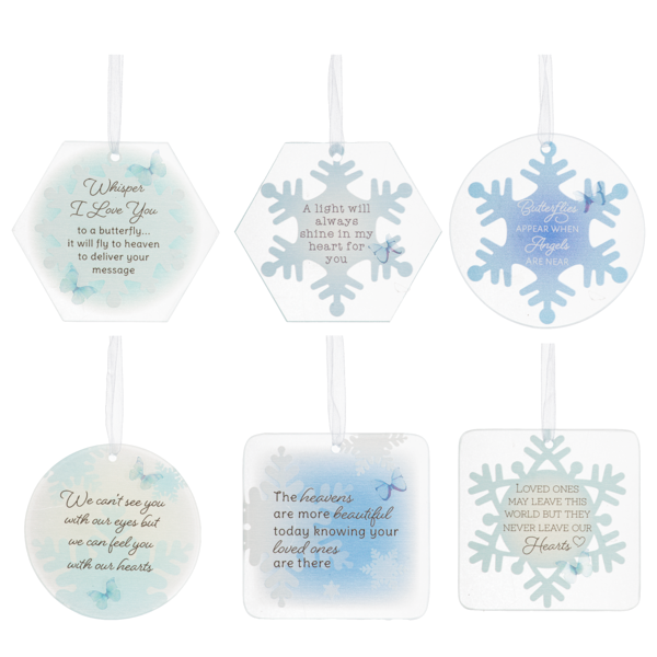 Memorial Butterflies - Ornaments in Gift Box