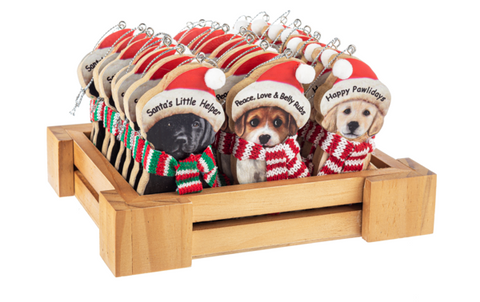 3.5" Dogs Ornaments (sold individually)