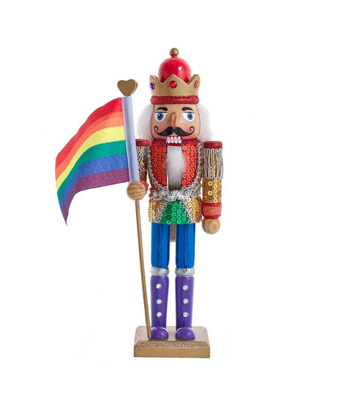 12" Pride Nutcracker