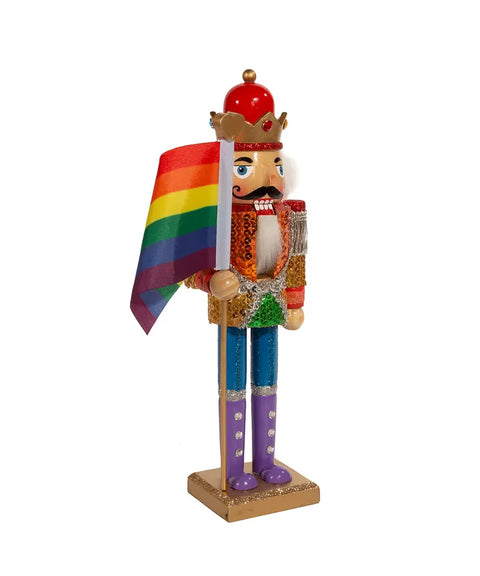 12" Pride Nutcracker