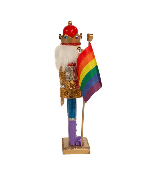 12" Pride Nutcracker