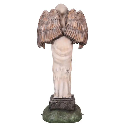 Lifesize Fallen Angel Halloween Decoration, 85"