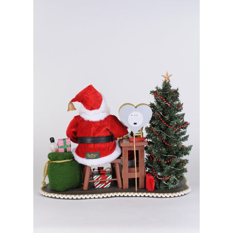 Lighted Believe in the Magic of Christmas Santa Figurine, 17" (30th Anniversary Limited Edition)