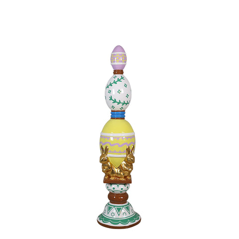 Easter Bunny Finial Statue, 5' (6 styles - sold individually)