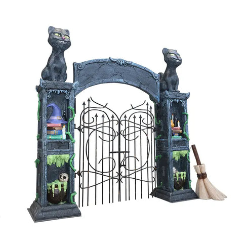 Lifesize Halloween Witch Gate Archway, 132"