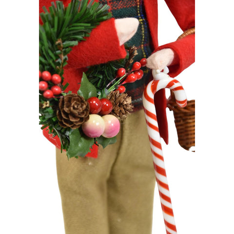 Sweets Family Man Caroler Figurine, 13"