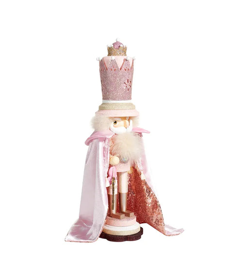 19" Hollywood Nutcrackers™ Pink King Nutcracker