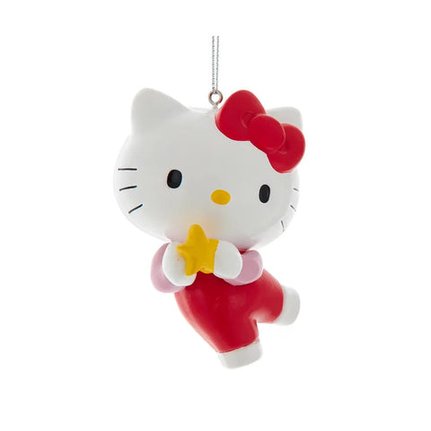 Hello Kitty™ With Star Ornament, 3.5"