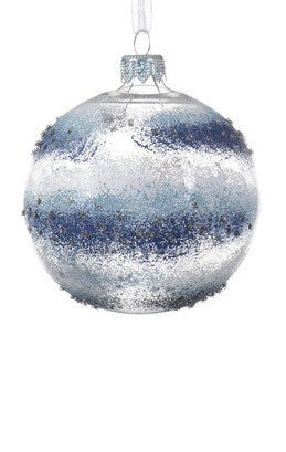 Transparent Glass Ornament  8cm H (2 styles available)