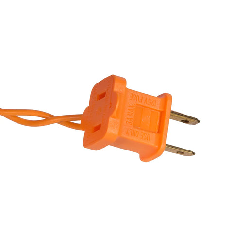 Pre-Lit Orange Incandescent Orange Slim Tree, 4'