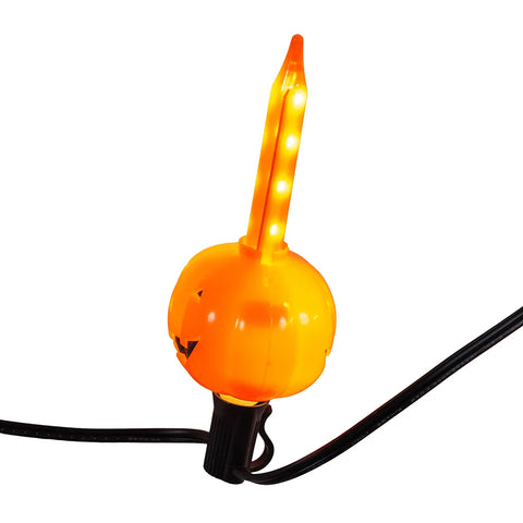 UL 7L LED Pumpkin Streaming Sting Light Set, 6'