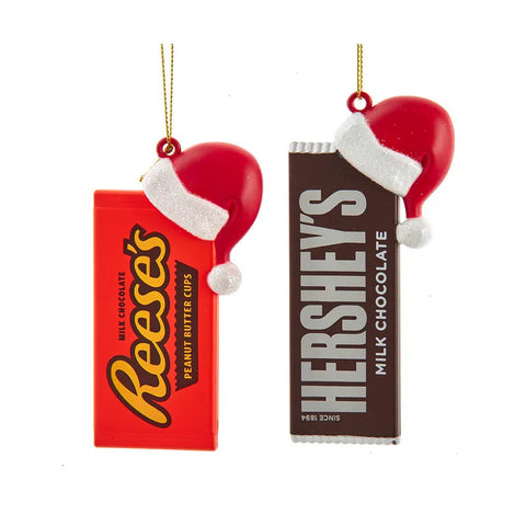 Hershey's™ Bar With Hat Ornaments, 3.5-4.5" (2 styles - sold individually)