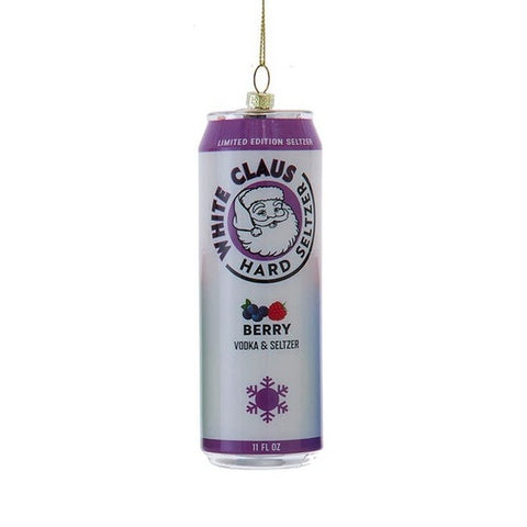 Glass Hard Seltzer Can Ornament, 5.75" (4 styles - sold individually)