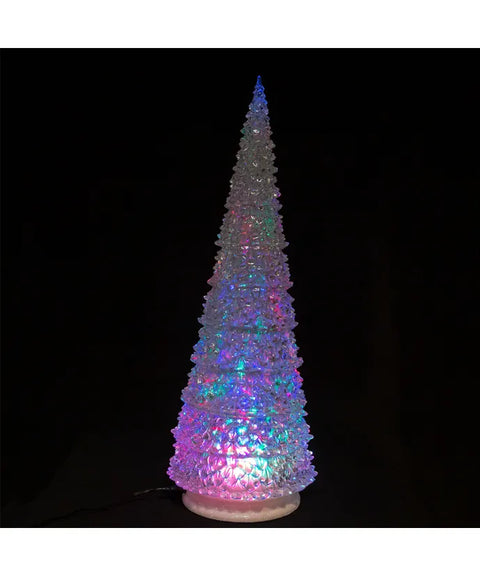 22" Acrylic Tree With 3 Light Color LED Projector