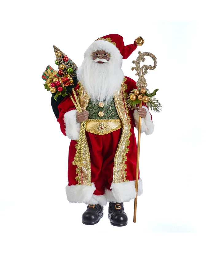18" KSA Kringles African American Santa