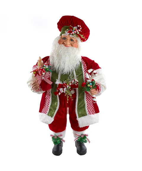 36" KSA Kringles Red and Green Elf With Candy