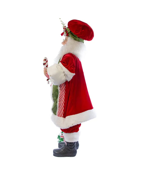 36" KSA Kringles Red and Green Elf With Candy