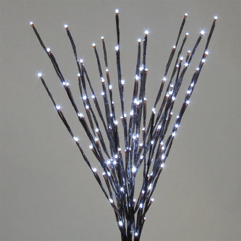 Pure White Light Burst, 140 Lights, 36" (Brown Tape)