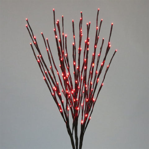 Red Light Burst, 140 Lights, 36" (Brown Tape)
