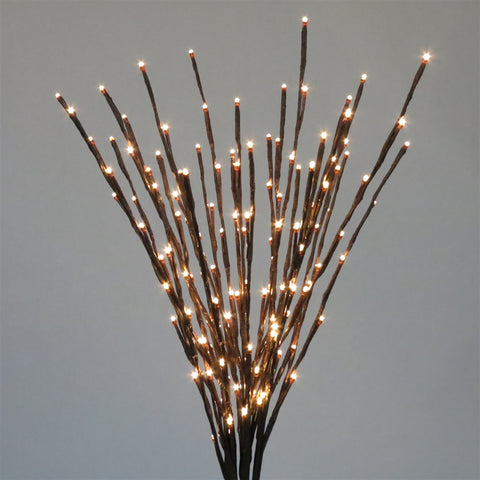 Warm White Light Burst, 140 Lights, 36" (Brown Tape)