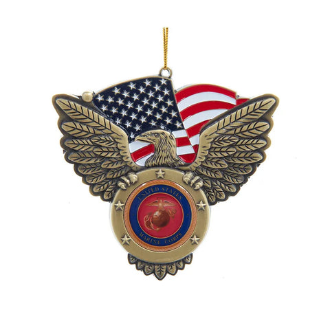 U.S. Marine Corps® Eagle With Seal Ornament, 4"